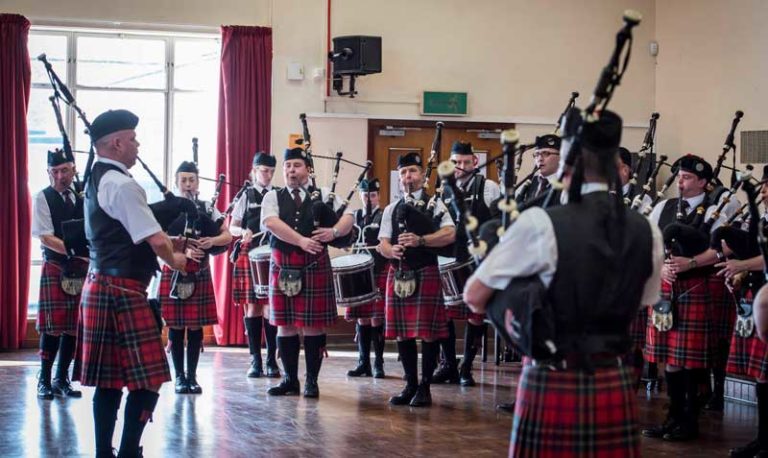 Elgin Pipe Band.