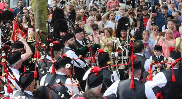 manchester massed band