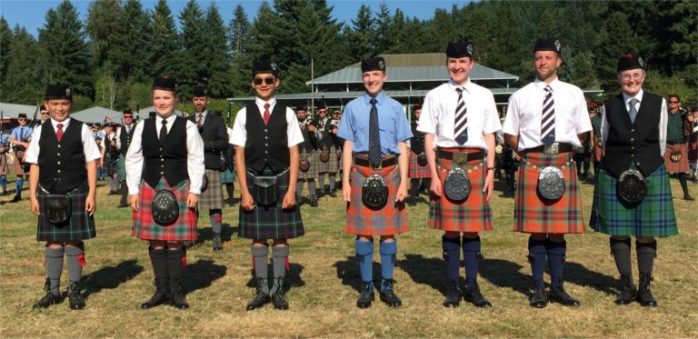 Grand Aggregate Awards piping winners at the 2019 British Columbia Pipers’ Association events announced at the Pacific Northwest Highland Games last weekend in Enumclaw, WA
