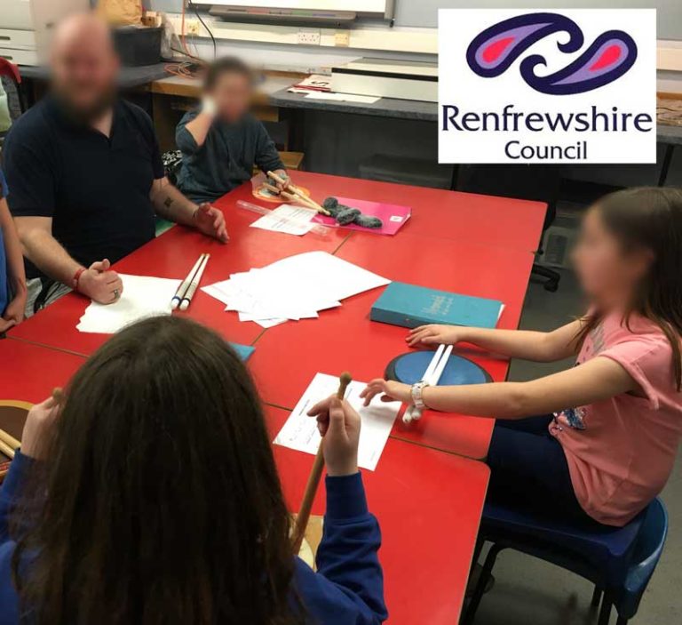 P/T Drumming Instructor vacancy in Renfrewshire