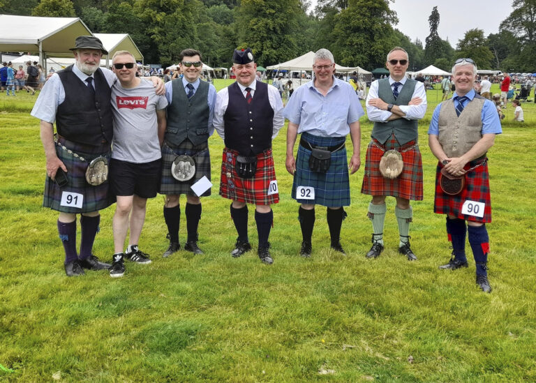 CLASP results from Inveraray Highland Games