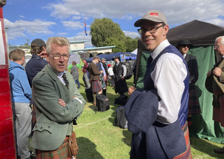 Solo piping results at the Crieff Highland Gathering