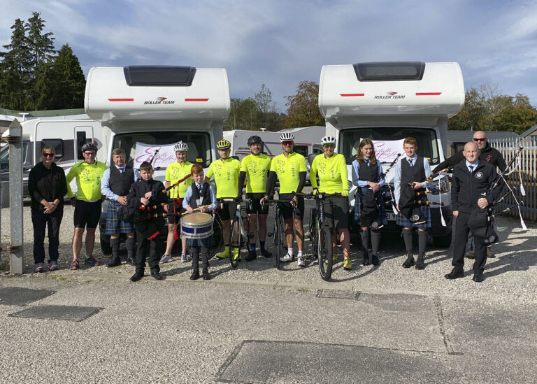 Eilidh’s Trust pedalling 500 miles in support of young musicians