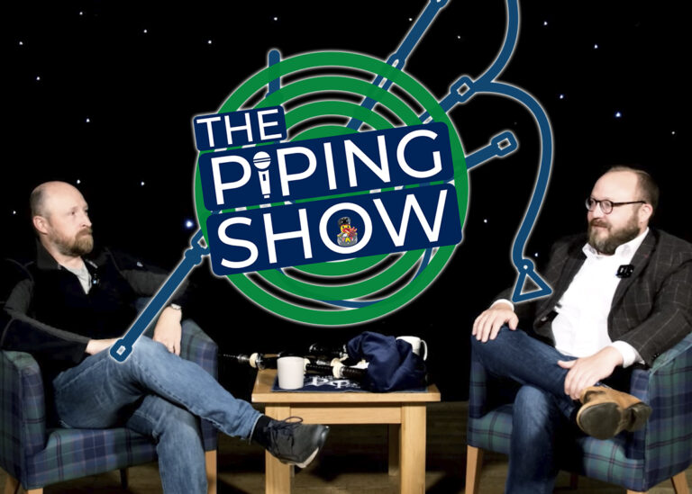 Prof. Josh Dickson guests on The Piping Show to discuss academic activities at the Royal Conservatoire of Scotland