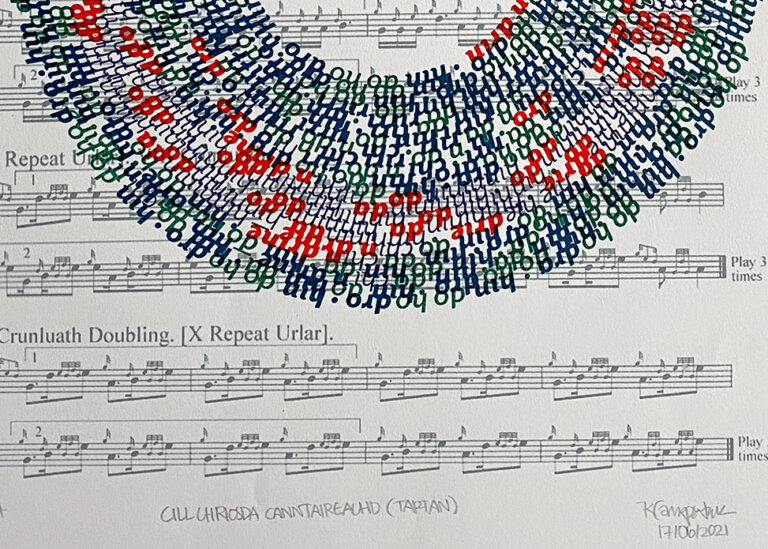 Canntaireachd and graphic design: capturing its ‘expressive force’