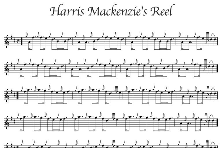Kenneth I MacKenzie shares a new tune