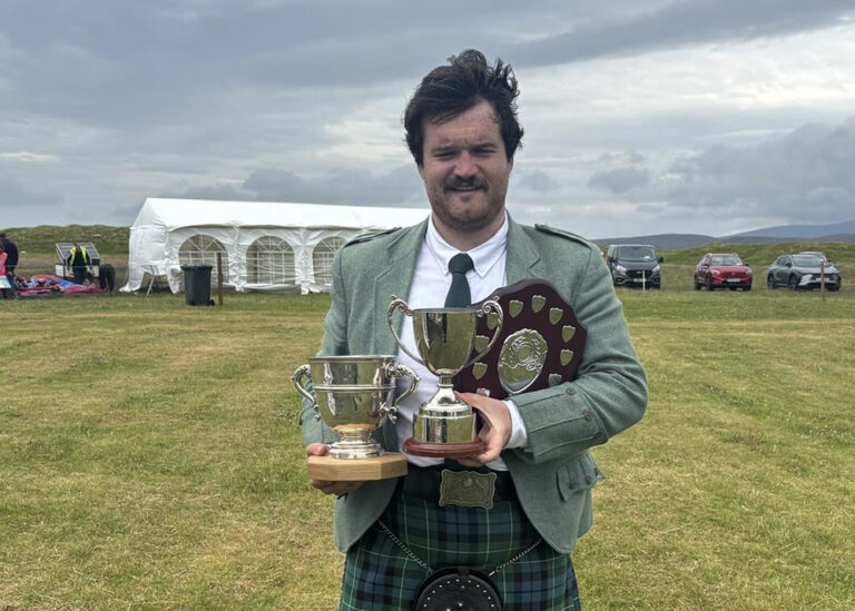 Solo piping results from the South Uist Games 2024
