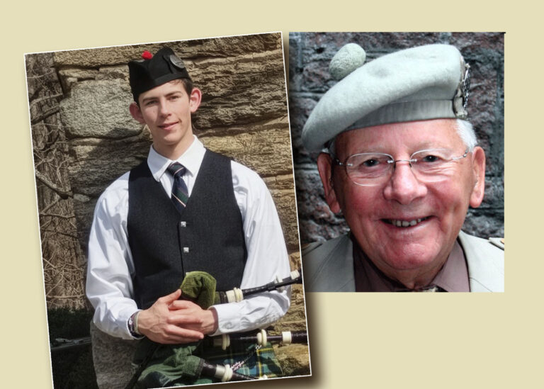 Aidan Chapman receives the Jimmy McIntosh Piobaireachd Scholarship for 2026