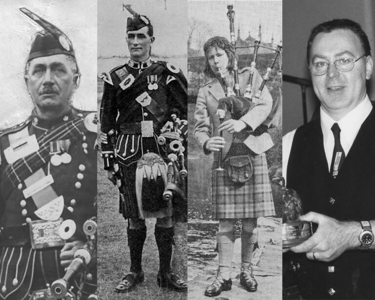 Competitions of the Scottish Pipers’ Association over the last 100 years
