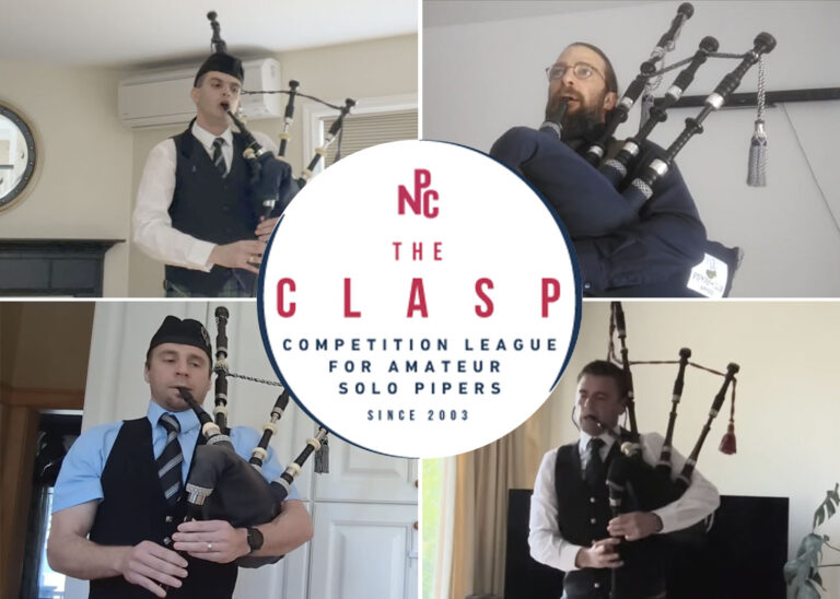 Solo piping results from the CLASP May ‘Live Online’ 2026