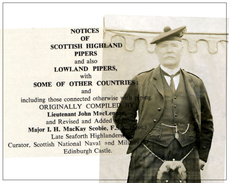Lieutenant John MacLennan and The Notices of Pipers