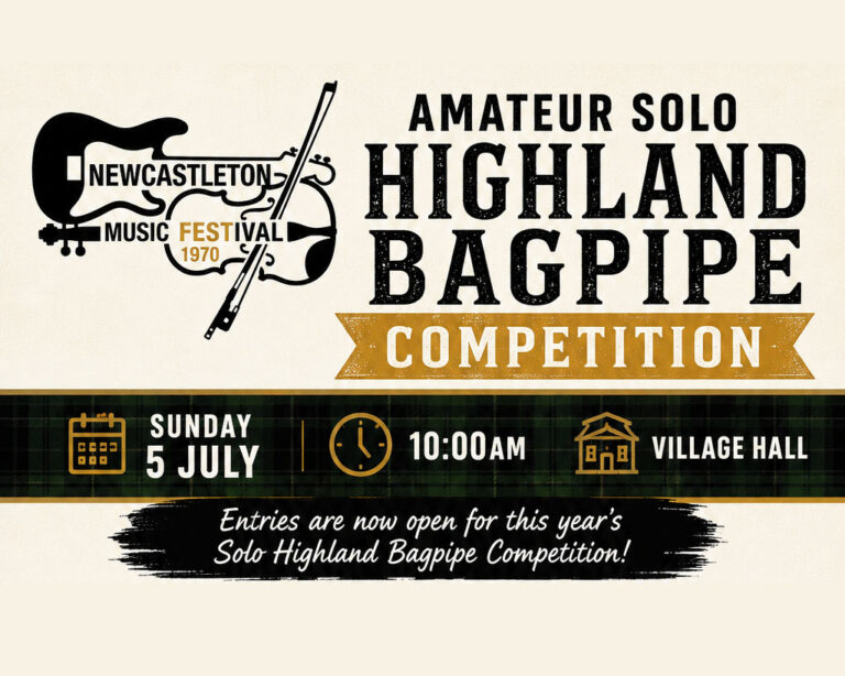 New solo piping competition for amateurs at Newcastleton Festival