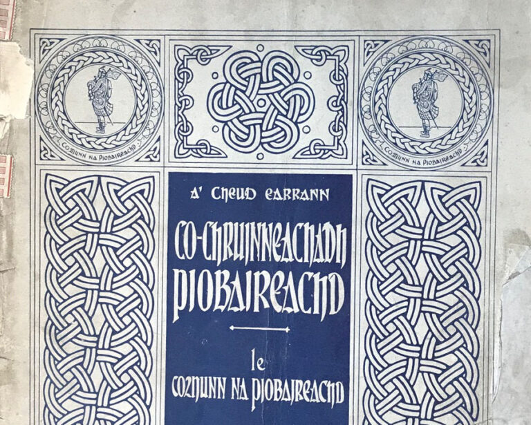A century on: the Piobaireachd Society’s landmark 1925 publication and the debate over tune settings