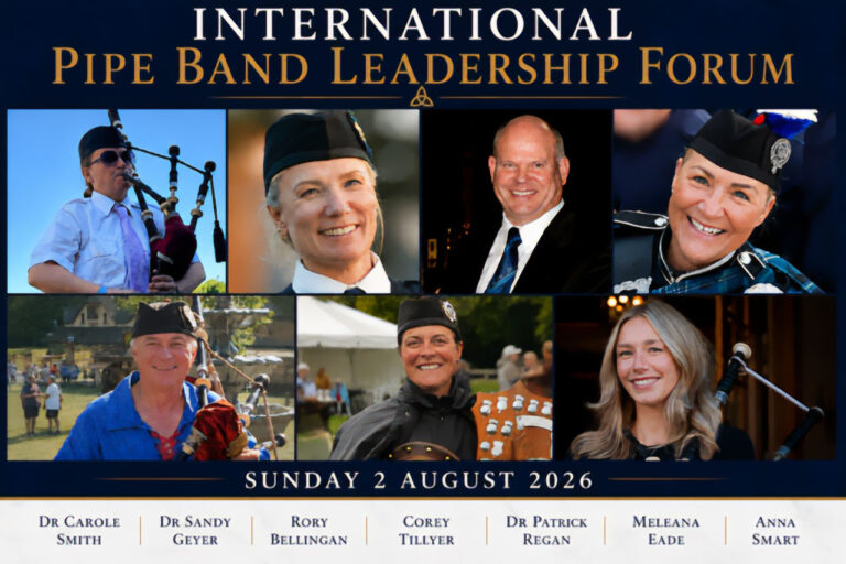 International Pipe Band Leadership Forum: the conversations we don’t have