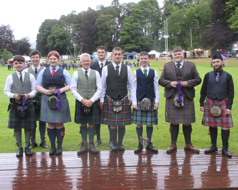 Solo piping results from the Kenmore Games 2026