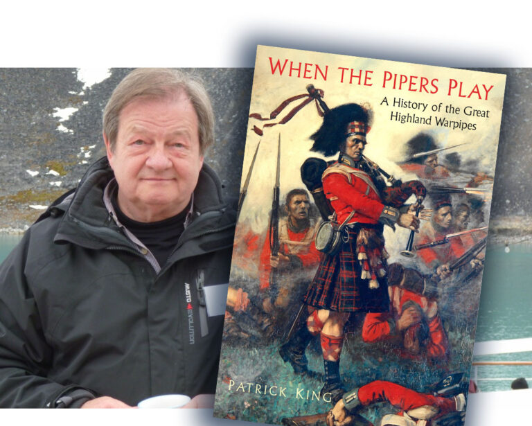 When the Pipers Play: book supports armed forces charity